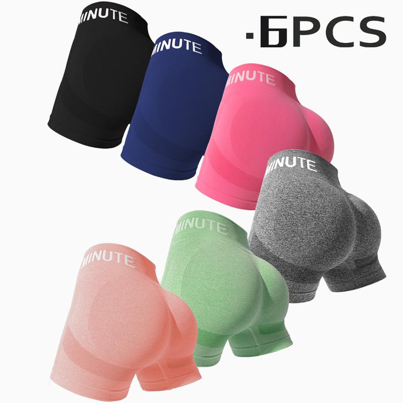 Hijesse Women'S Letter Print High Waist Athletic Shorts Breathable Comfortable High Stretch Yoga Gym Shorts for Indoor Outdoor Wear Black Girl Outfits