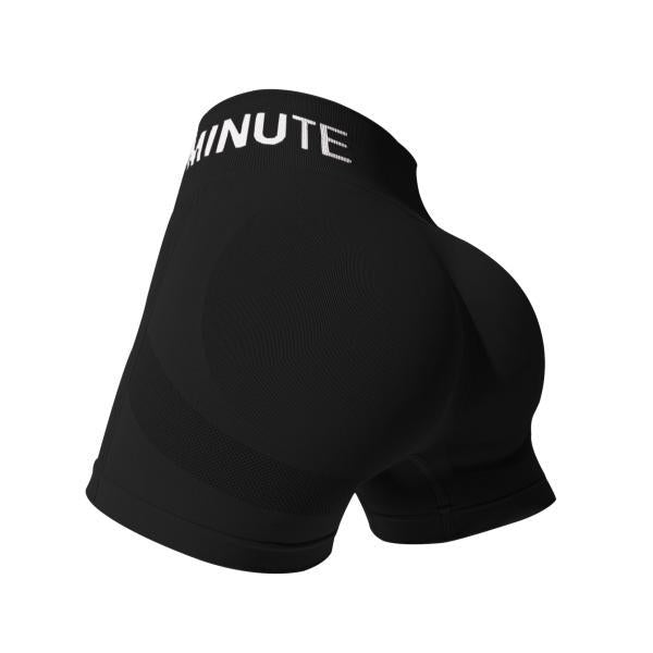 Hijesse Women'S Letter Print High Waist Athletic Shorts Breathable Comfortable High Stretch Yoga Gym Shorts for Indoor Outdoor Wear Black Girl Outfits